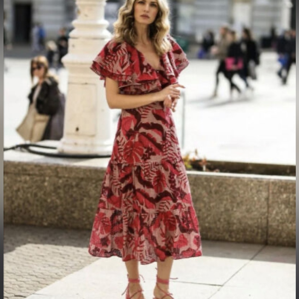 JOHANNA ORTIZ x H&M Eyelet Embroidered Dress